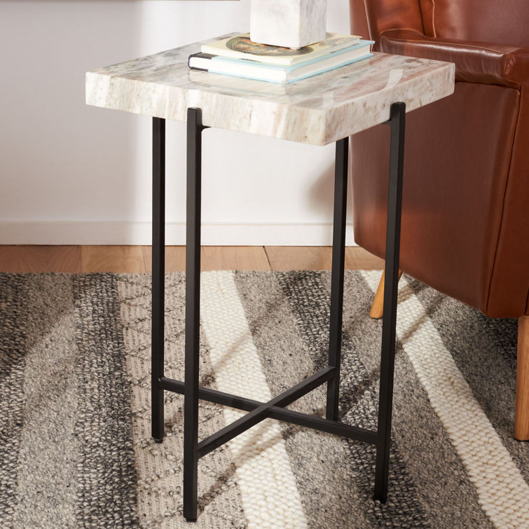 Orren Ellis Timor Genuine Marble End Table & Reviews Wayfair Canada